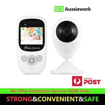 2.4 inch Digital Wireless Video Baby Monitor 2.4GHz Night Vision