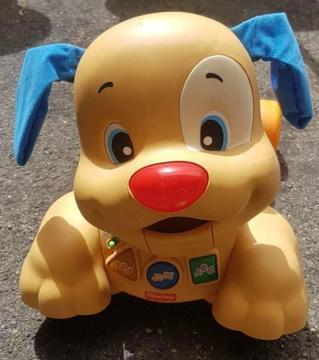 Fisher-Price Laugh & Learn Stride-to-Ride Puppy Excellent