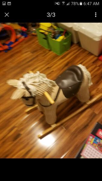 Kids rocking horse