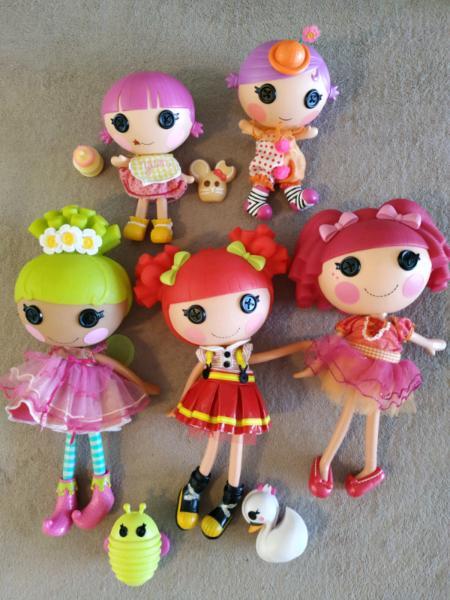 All 5 La la Loopsy dolls for $8