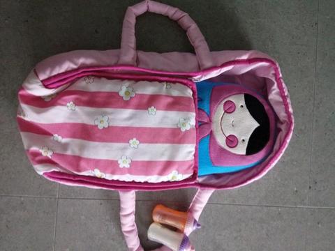 Toy cushion and carrier