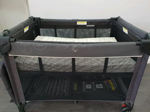 Steel craft Portable Cot with Foam Mattress