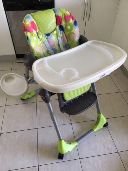Chicco Polly double phase high chair