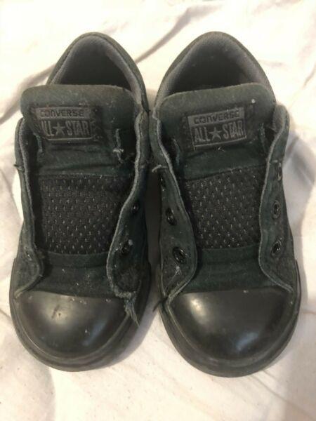 Two pairs of boys toddler shoes