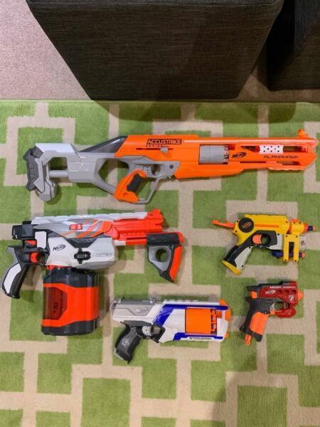 NERF GUNS-FREE DELIVERY!!!