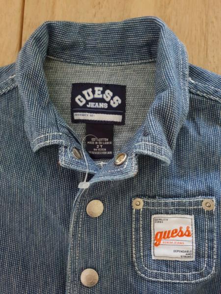 Brand new Guess Jeans little boy jacket Size 2