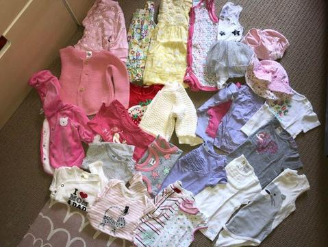 Baby girl bundle of clothes 3-6 months