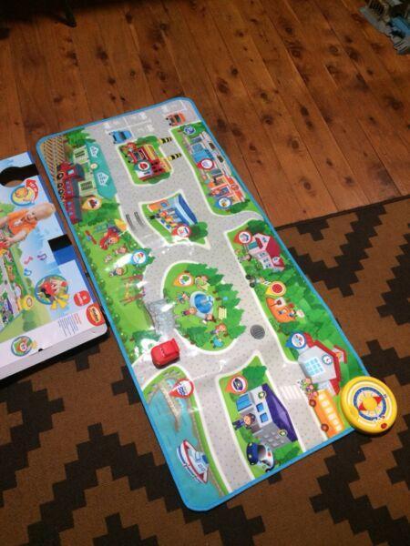 Car play mat - baby toddler toys