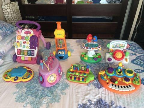 REDUCED! Learning Toys incl Fisher Price & V Tech 