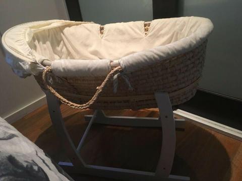 Moses Basket and Stand