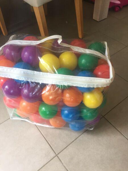 Bag of ball pit plastic balls