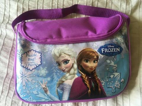 Frozen puzzle set and bag
