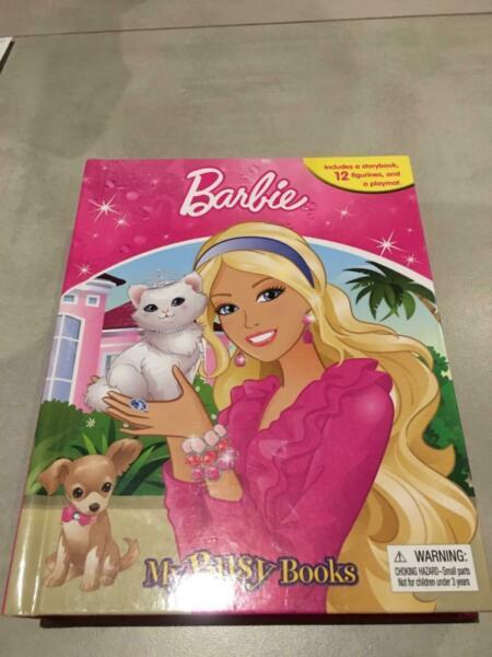 Barbie busy book