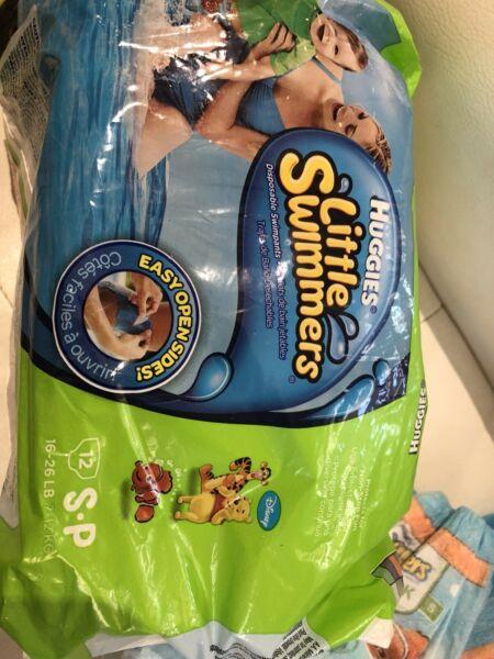 Huggies swimming swim nappies diapers