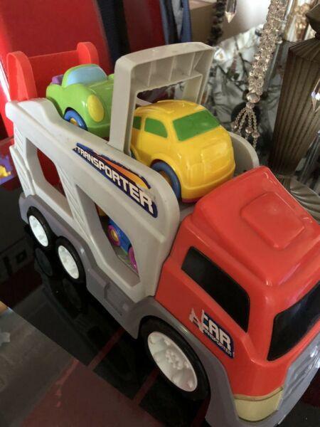 Toys - kids transporter trucks,truck,tractor,racing cars&more