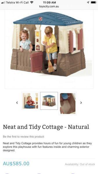 Step 2 - Neat and Tidy Cottage cubby house