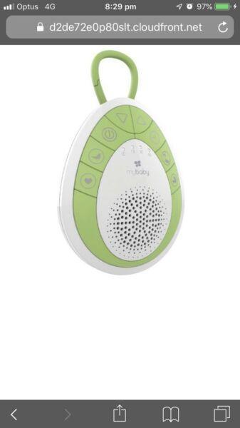 Sound spa portable soothing music