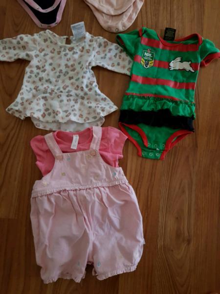 Summer and winter baby girl clothes size 000 $20