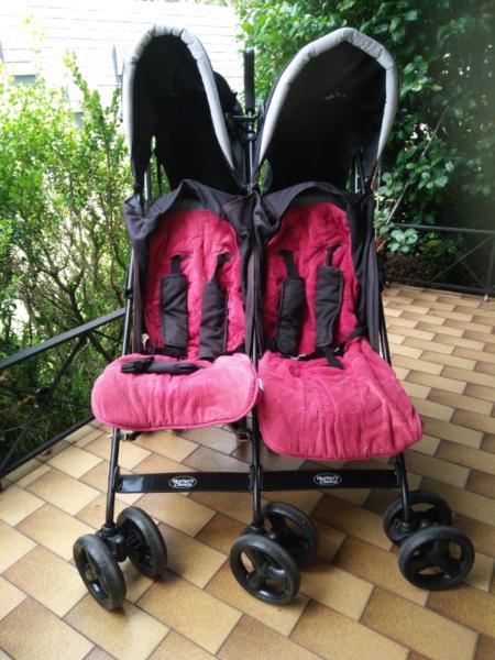Mother's choice tandem double stroller pram