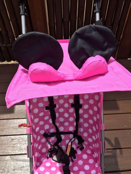 Minnie Mouse umbrella stroller