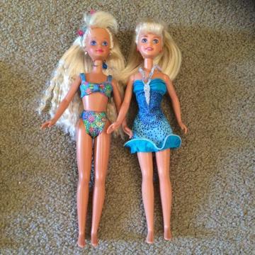 Barbie 80's-90's Skipper Dolls. Great Condition!!