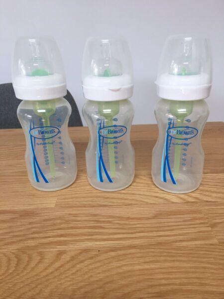 Dr Brown's Options Anti Colic bottles - size 1 teat