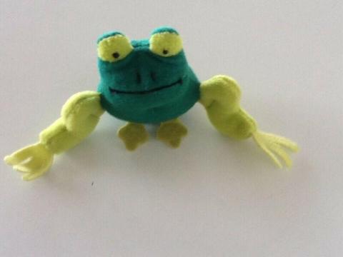 Small Green Frog Soft Toy