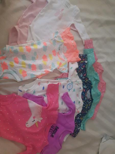 Baby girl clothes brand new 11 items