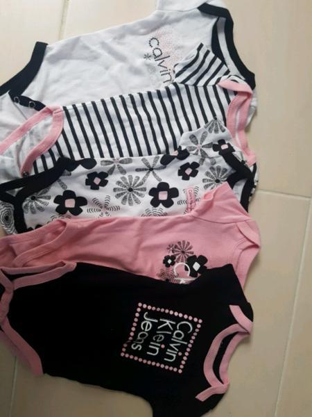 Baby girl clothes near new