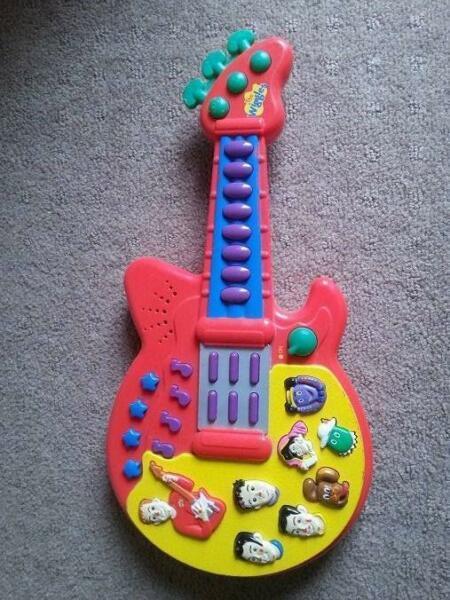 Wiggles musical guitar toy
