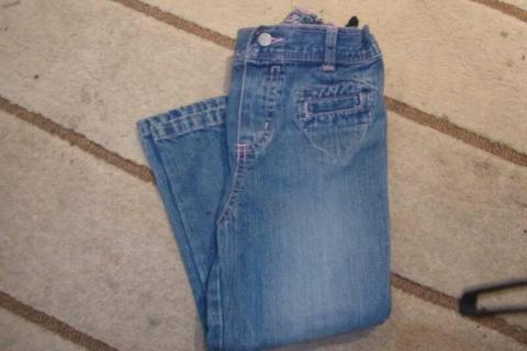 girls jeans age 3-4 yrs by Cherrokee with adjustable waist