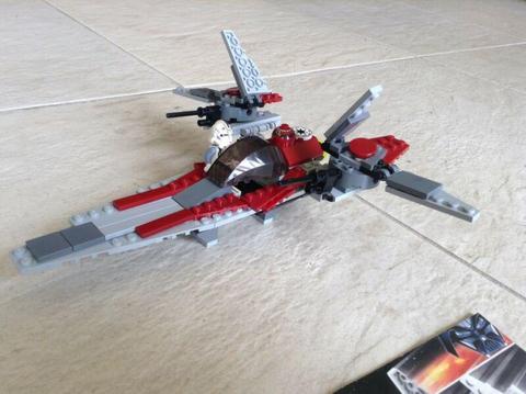 Lego 6205 Star Wars V Wing Fighter excellent condition