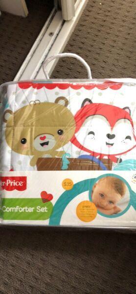 Wanted: Fisherprice baby comforter & sheet sets