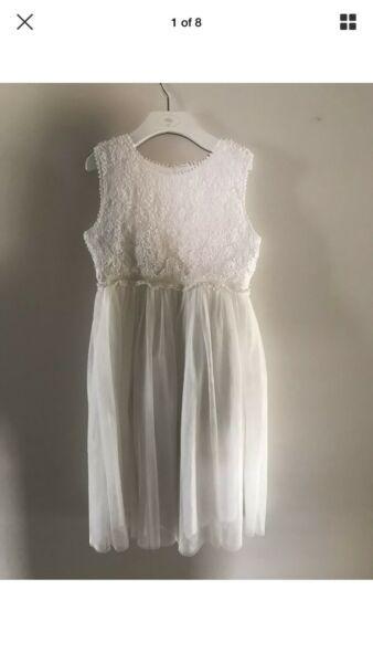 Minihaha girls lace dress size 8/10 Party / Flower Girl