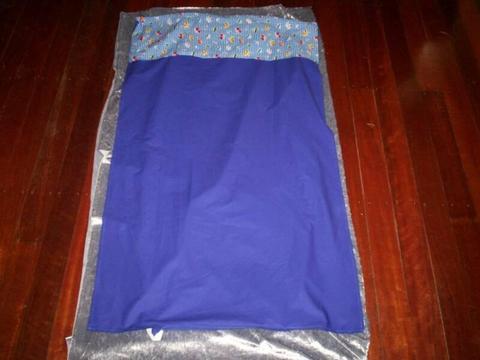 Home made Kindy sheet sets all in one