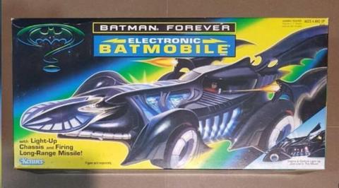 Batman Forever Movie Electronic Batmobile Vehicle Kenner MIB