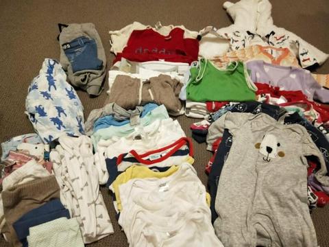Winter Baby boys clothes (from birth to 6 months)