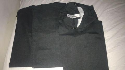 3 x M&S boys grey school trousers. New. Size 15