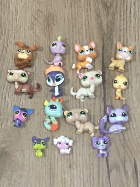 Great selection of littlest pet shops in great condition