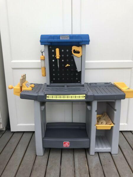 Kids tools and tool bench