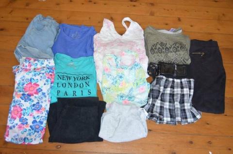 girls bulk clothes sz 10