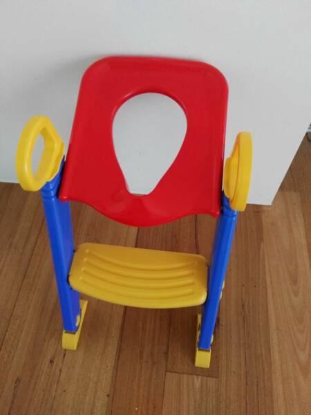 Toddler toilet training seat