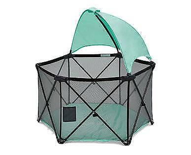 Brand new Bubstar Pop-Up Travel Playpen with durable steel frame