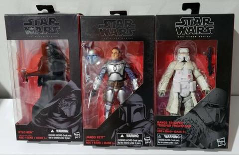 Starwars Dark Series action fig Kylo Jangle FETT Ranger trooper