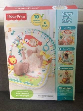 Rent/Hire Fisher Price 3 in 1 Activity Gym