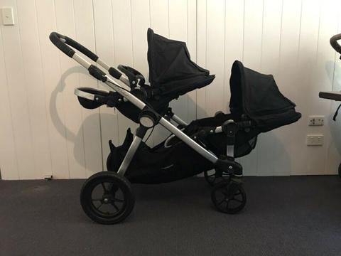 City select stroller pram double twin