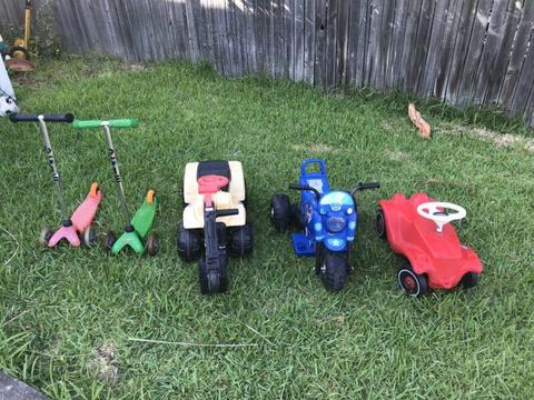 Collection of Children's Outdoor Ride-On's