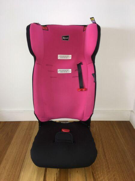 Car seat / booster seat Pink, adjustable