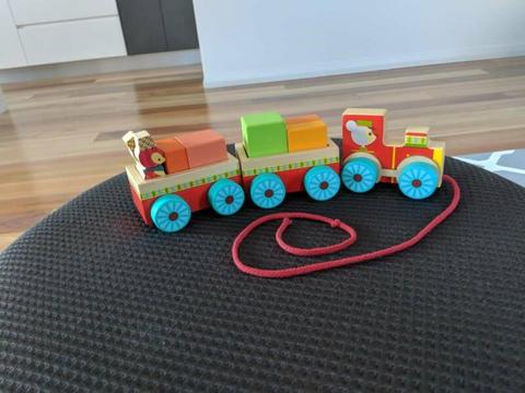 Junzo Wooden Train Toy