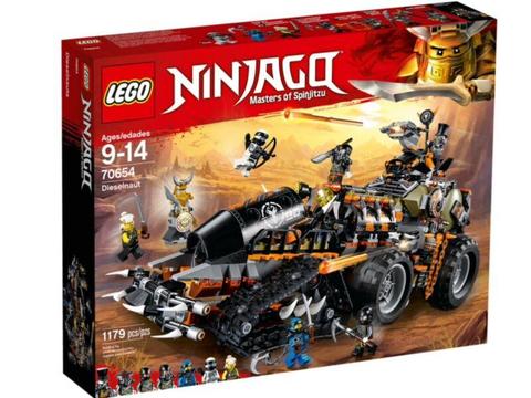 Brand New Lego 70654 Ninjago Dieselnaut